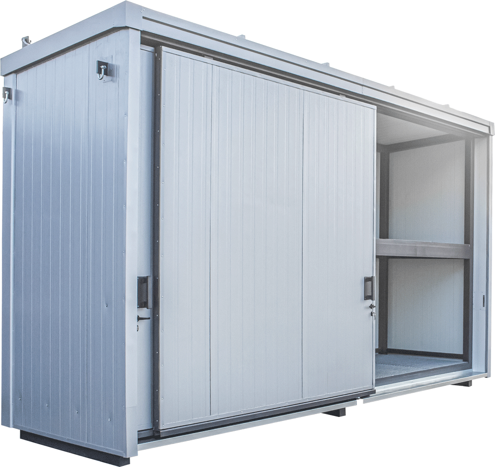 Protipožární sklady • Sklad s požární odolností REI 120 • Sklady na nebezpečné látky • IKAPOL